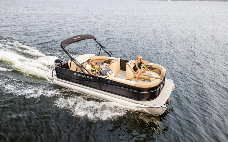 The No-Compromise Pontoon Boat: Sunscape by Premier Marine