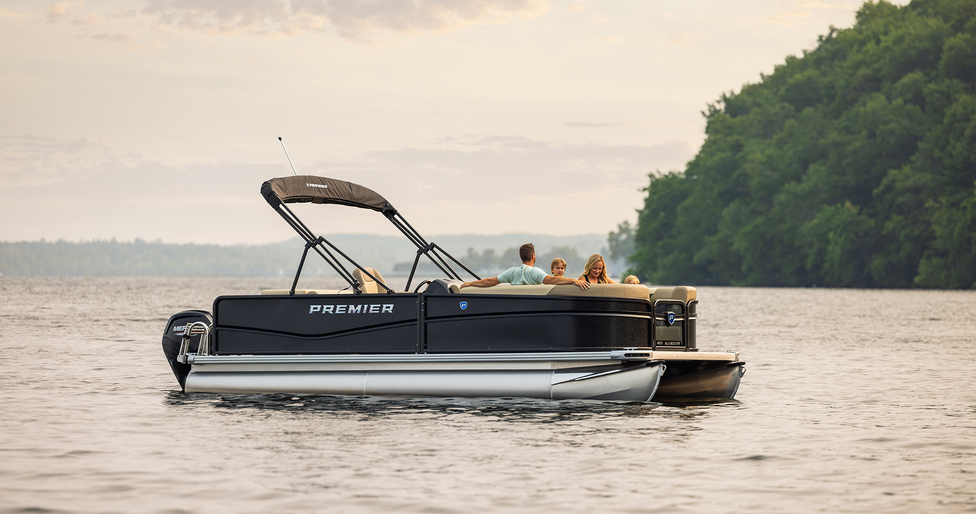 The No-Compromise Pontoon Boat: Sunscape by Premier Marine