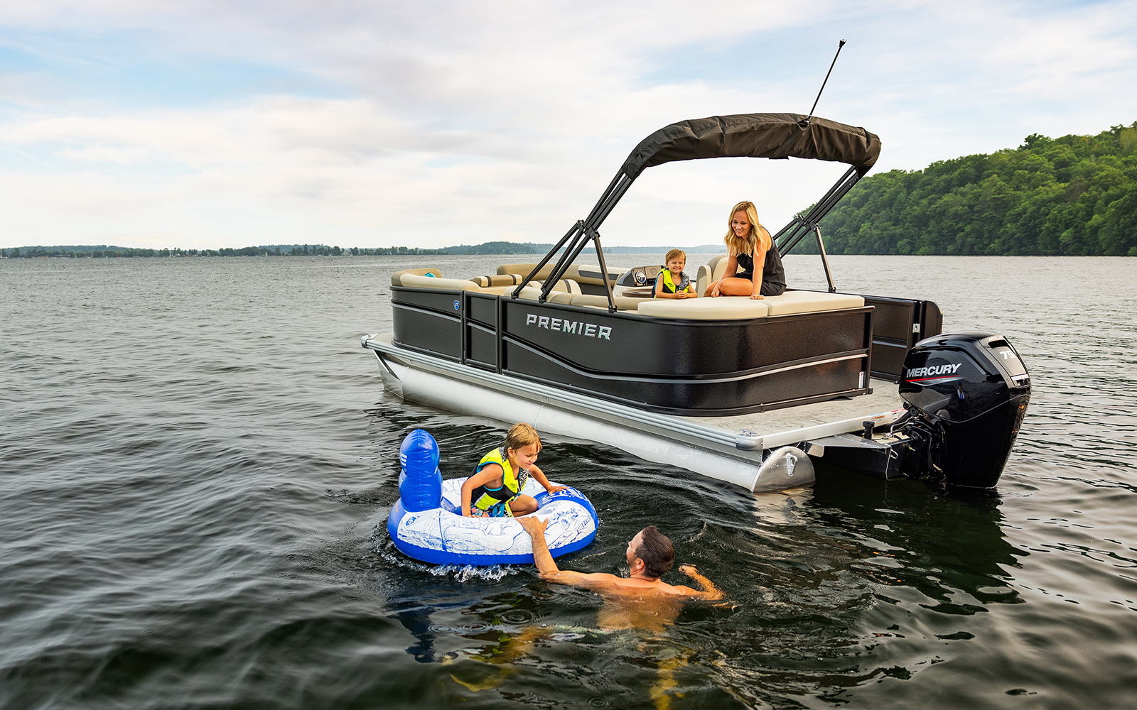 The No-Compromise Pontoon Boat: Sunscape by Premier Marine